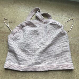 Urban Outfitters Out From Under Pink Waffle Crop Top Women's Medium/Large M/L